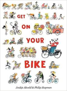 Kids book cover Get on your Bike