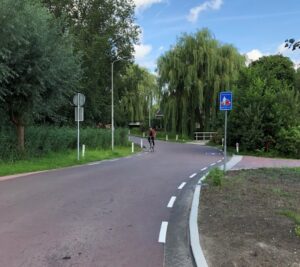 lane dogma in Amsterdam suburbs