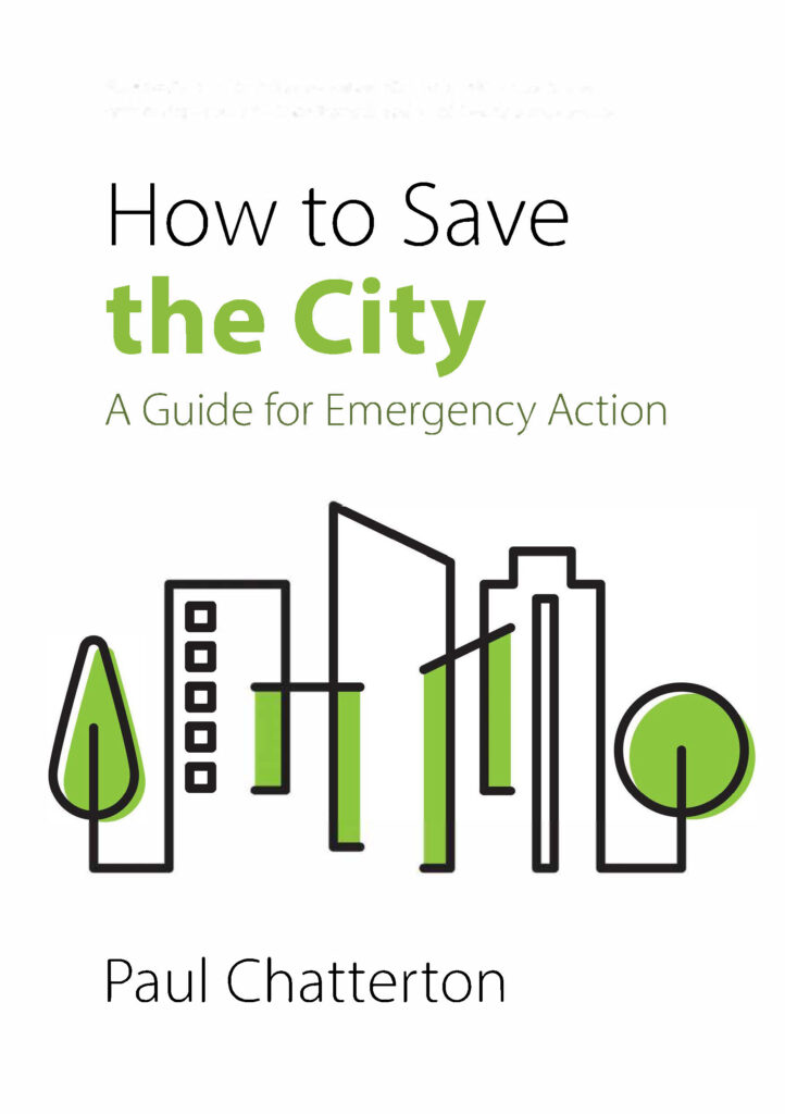 Book Cover - How to Save the City - A guide for emergency action