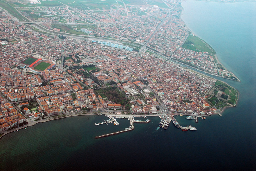 air view of Çanakkale